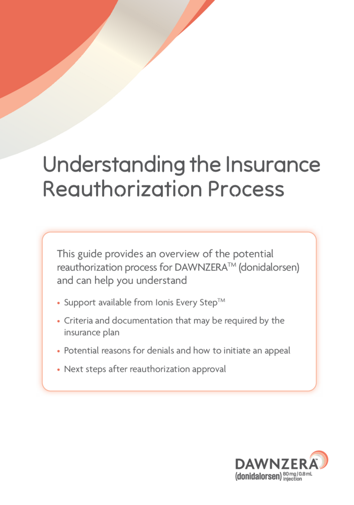 A preview of the DAWNZERA Reauthorization Snapshot.